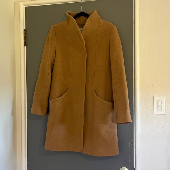Aritzia Wilfred Wool and Cashmere Cocoon Coat in camel sz small - Picture 6 of 8